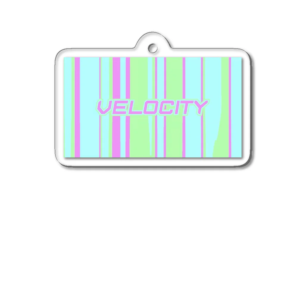 Go Lie UsのVELOCITY(速さ) Acrylic Key Chain