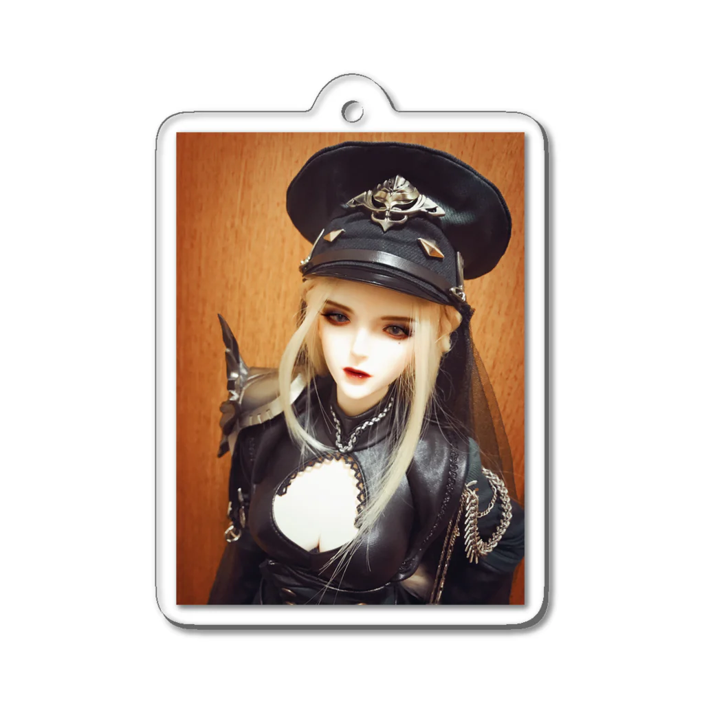 Valkyrie Arsenal（doll・かわいいアイテム)のMyDoll01：アレクシア(軍服ver) アクリルキーホルダー