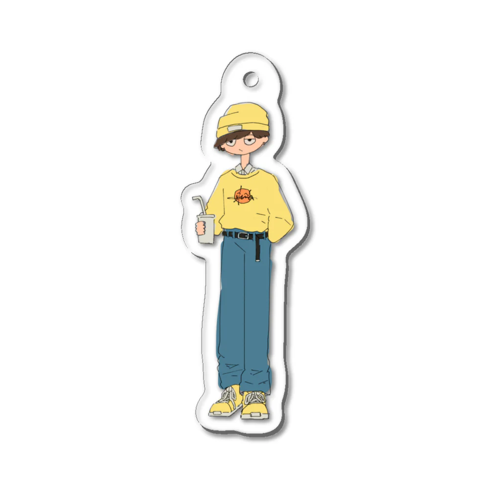 sun's Aのsun's A 「chill boy」 Acrylic Key Chain