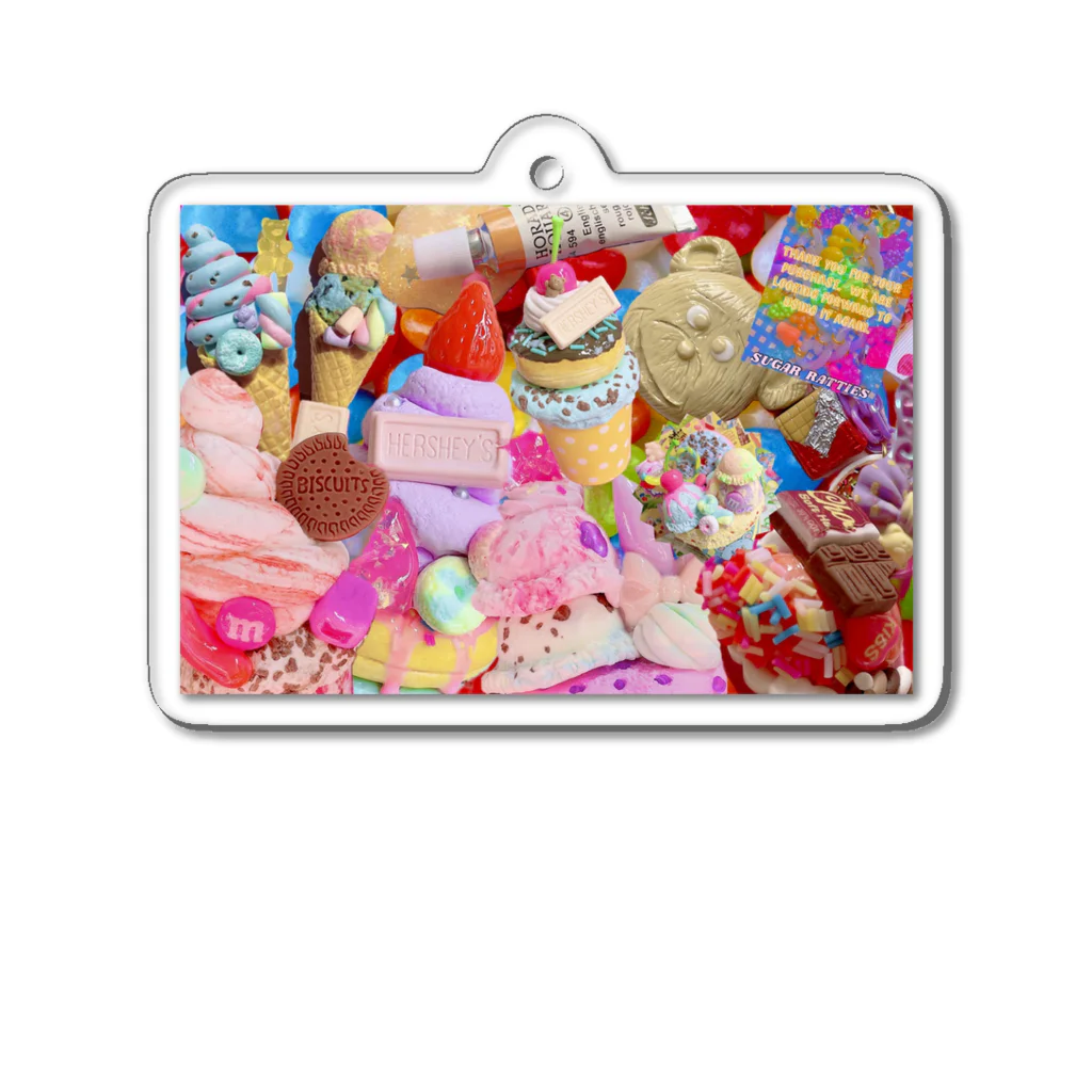 SUGAR RATTIESのデザインペーパー③ Acrylic Key Chain