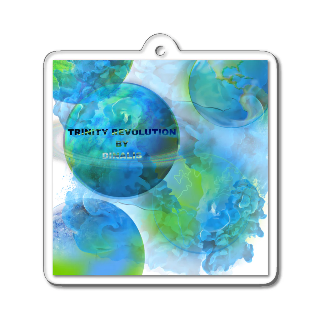 Aimurist のTRINITY REVOLUTION  Acrylic Key Chain