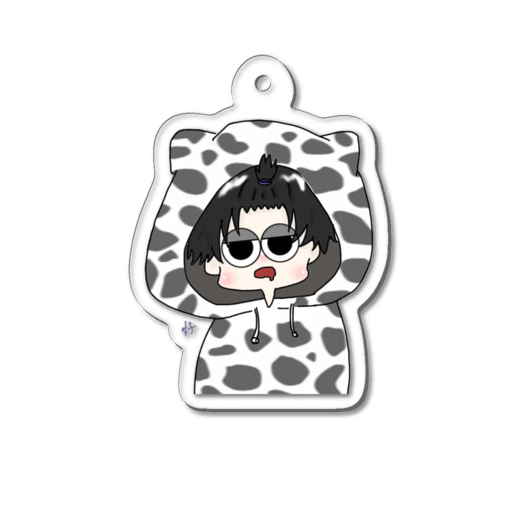 好のりとる好じゅにあシリーズ Acrylic Key Chain