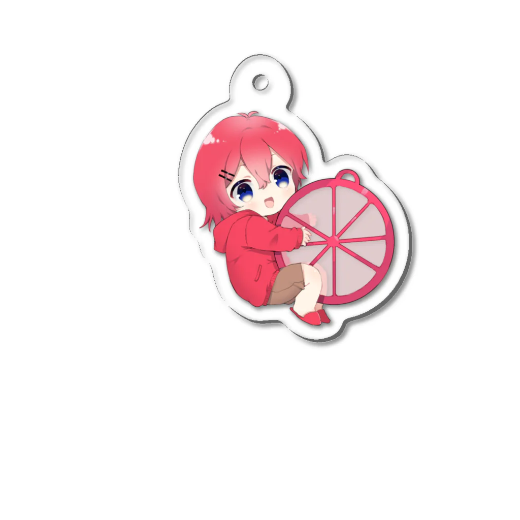 ごりらのようじょちゃんキーホルダー Acrylic Key Chain