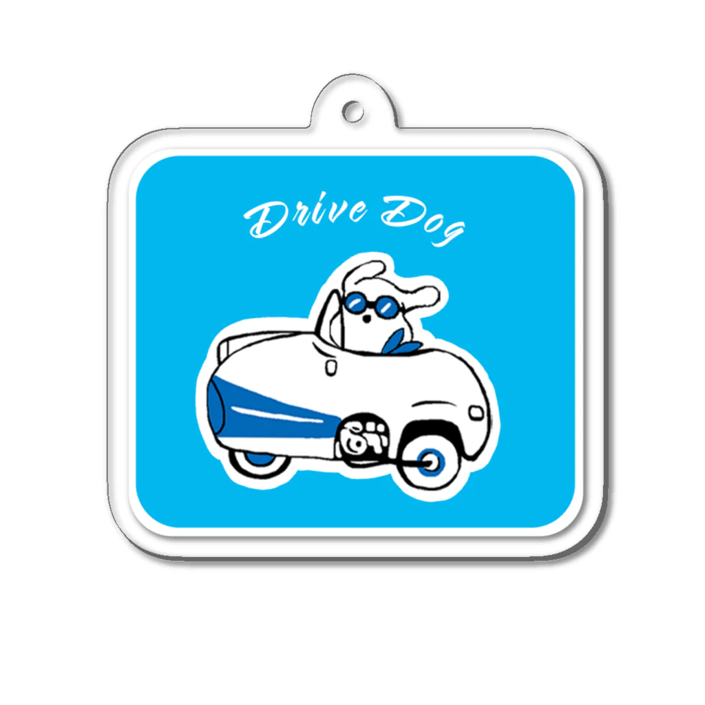 N's CreationのDrive Dog Acrylic Key Chain