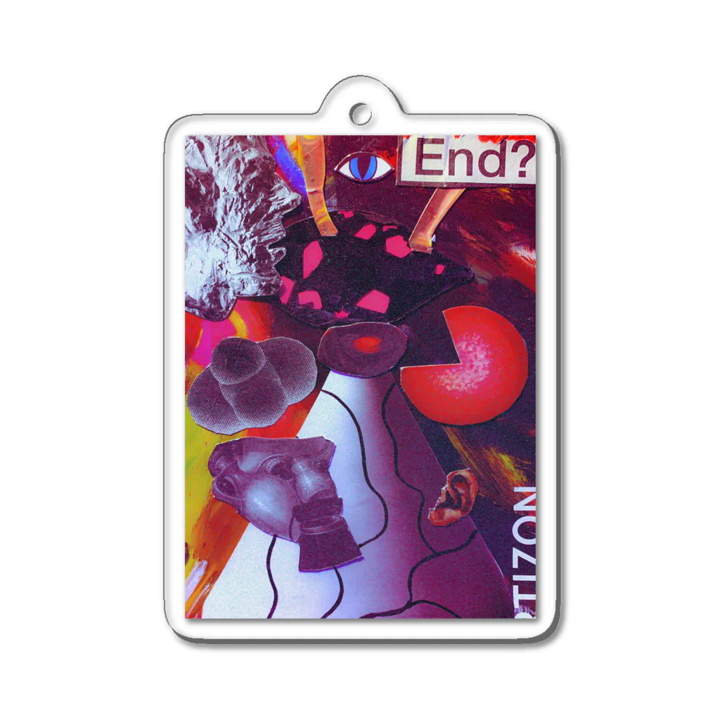 ハット社のCollage~UNDERWORLD Acrylic Key Chain