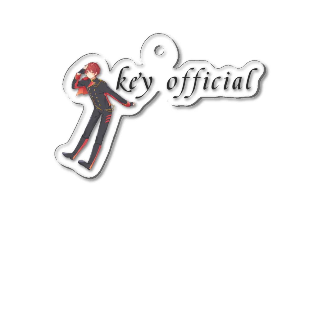 key officialのkey officialグッズ アクリルキーホルダー