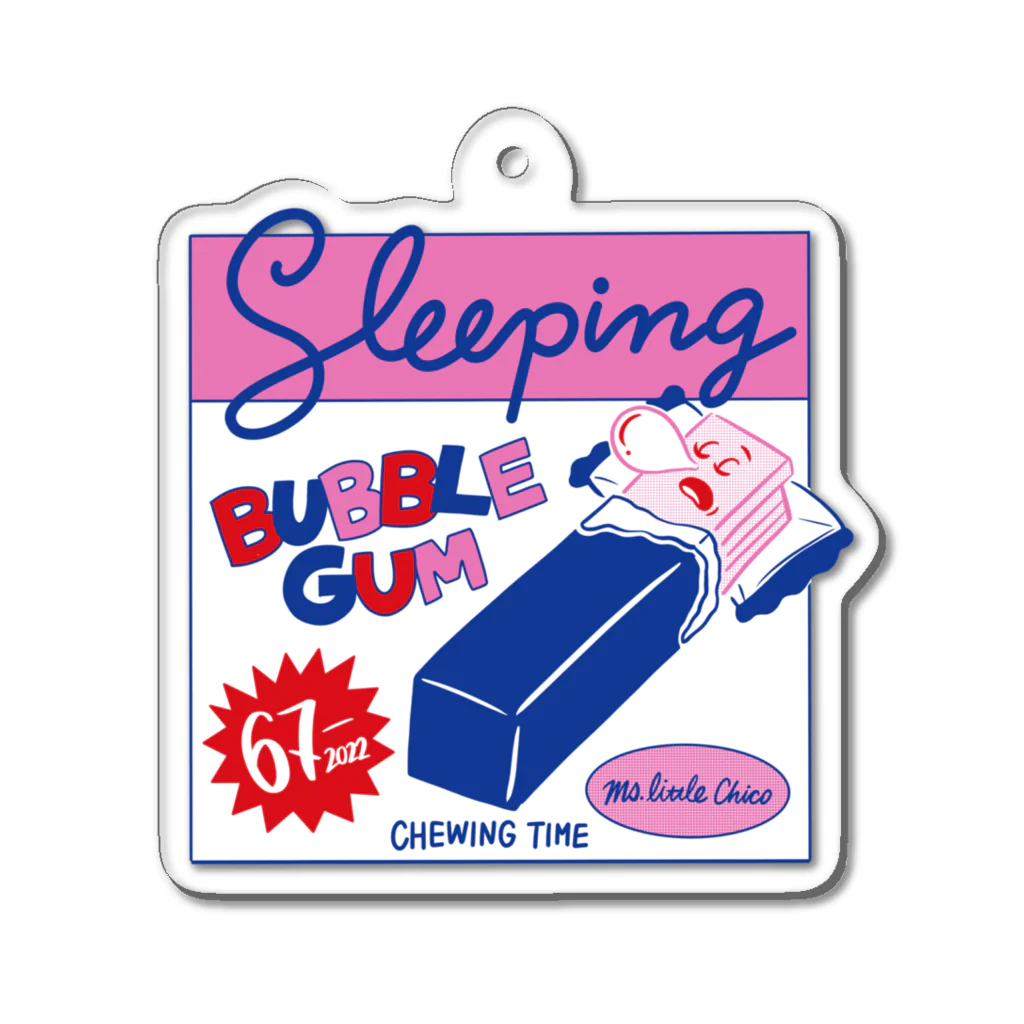 Cookie Cartoon Clubの20220607_bubblegum Acrylic Key Chain