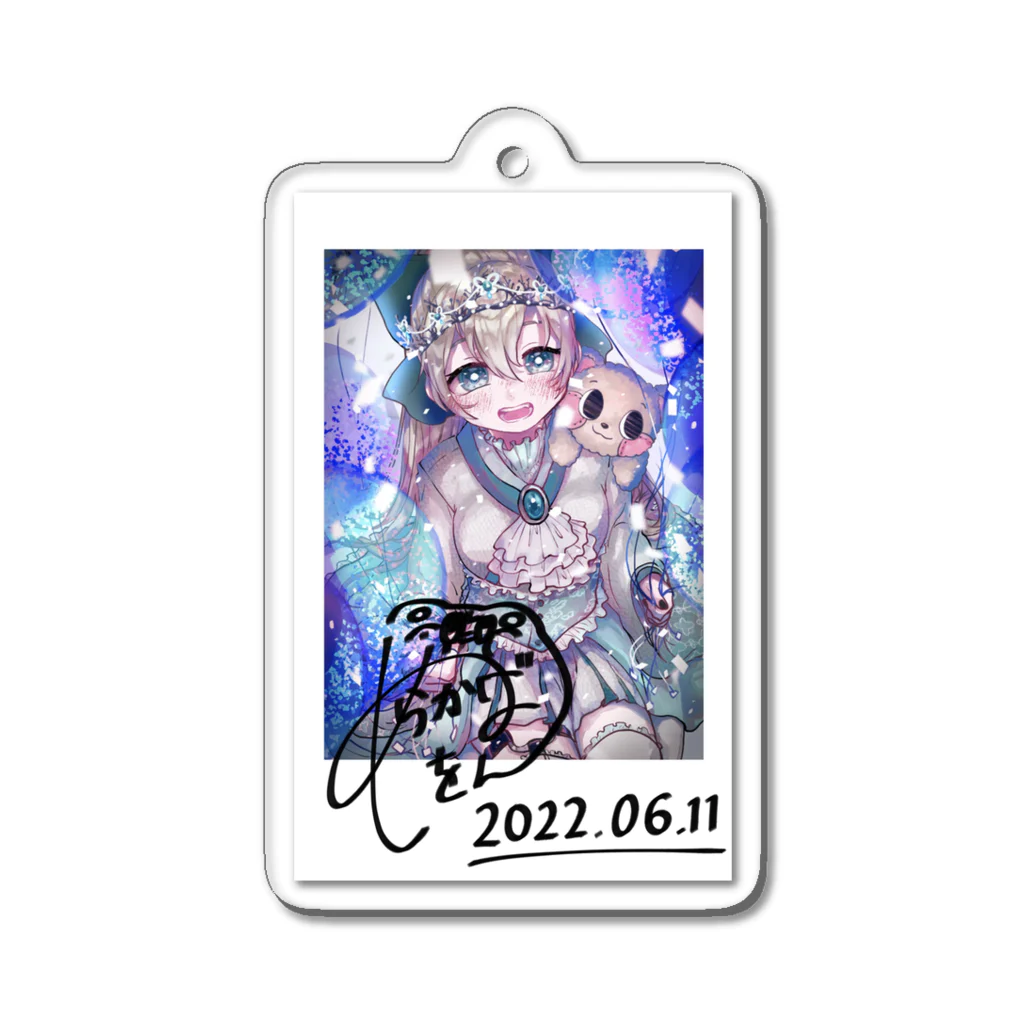 奴良蜻 思音😈🌱のぬらかげ誕生日 2022 日付入り チェキ風 Acrylic Key Chain