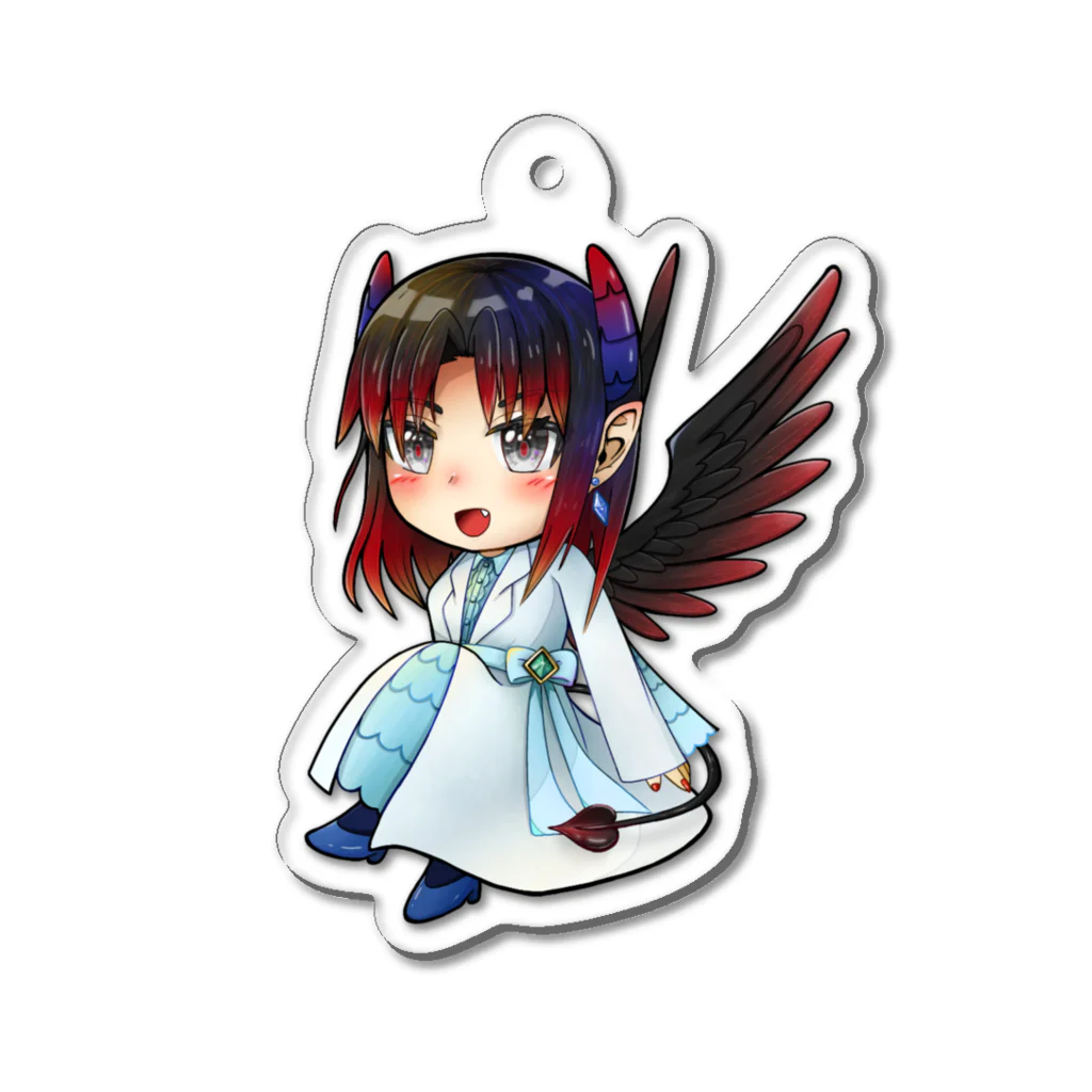 Syuan116の悪魔っ娘のキーホルダー Acrylic Key Chain