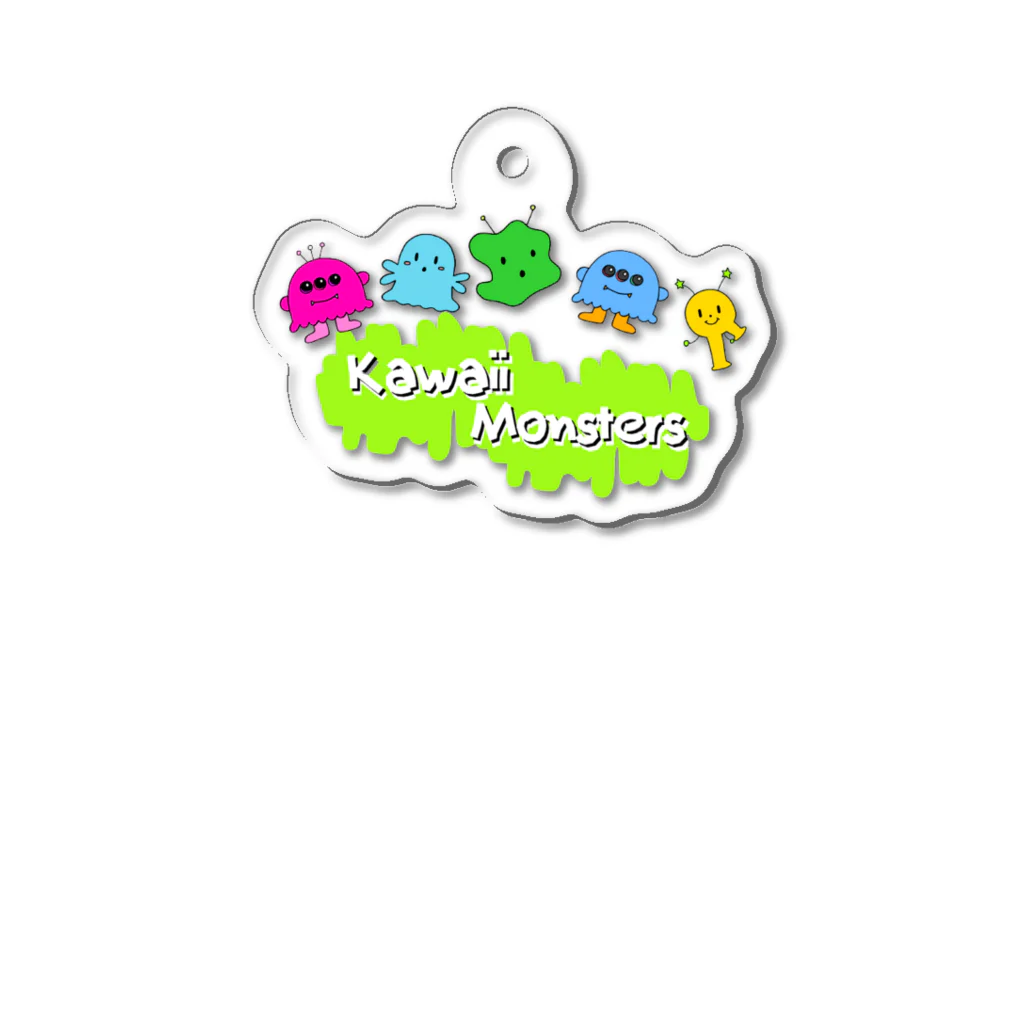 ♡Kawaii♡モンスター SHOPのKawaii Monsters | グリーンロゴ ver. Acrylic Key Chain