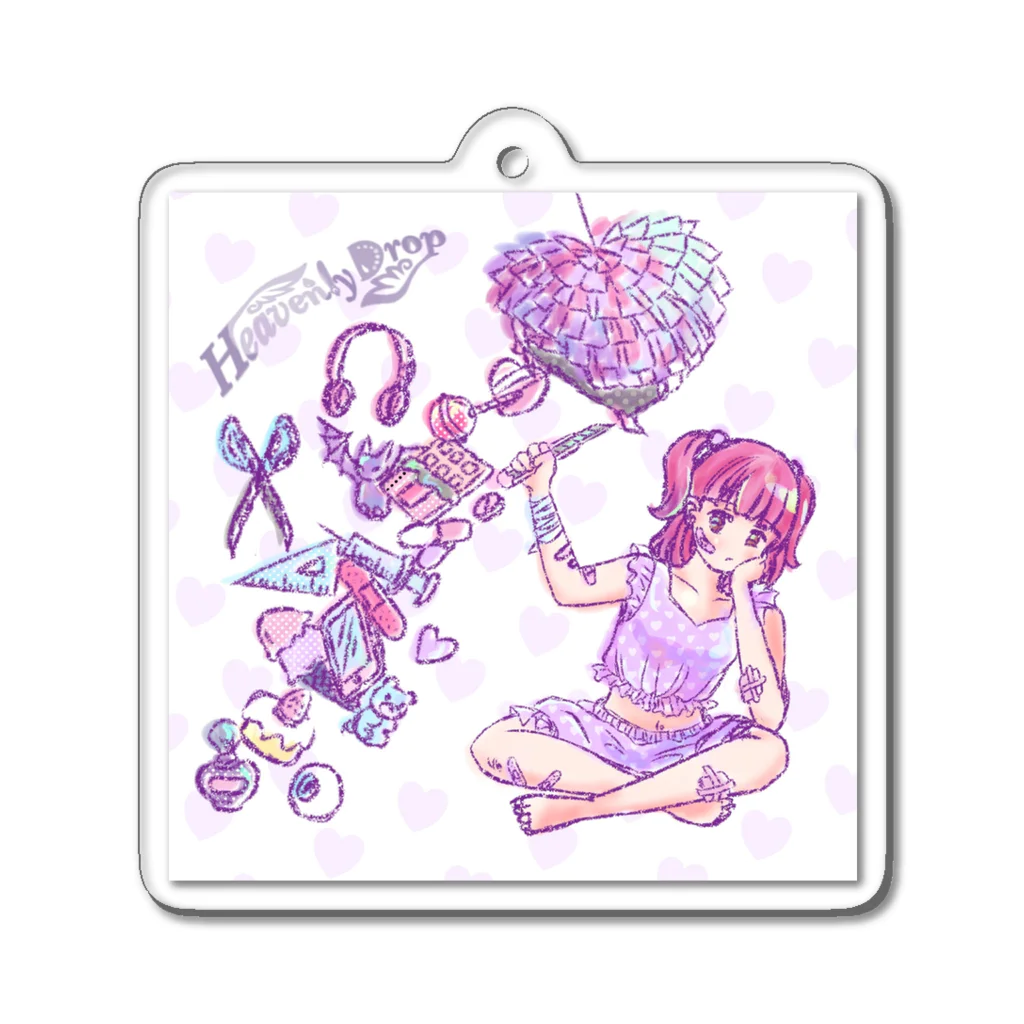 Heavenly Dropの病みピニャータ アクリルキーホルダー