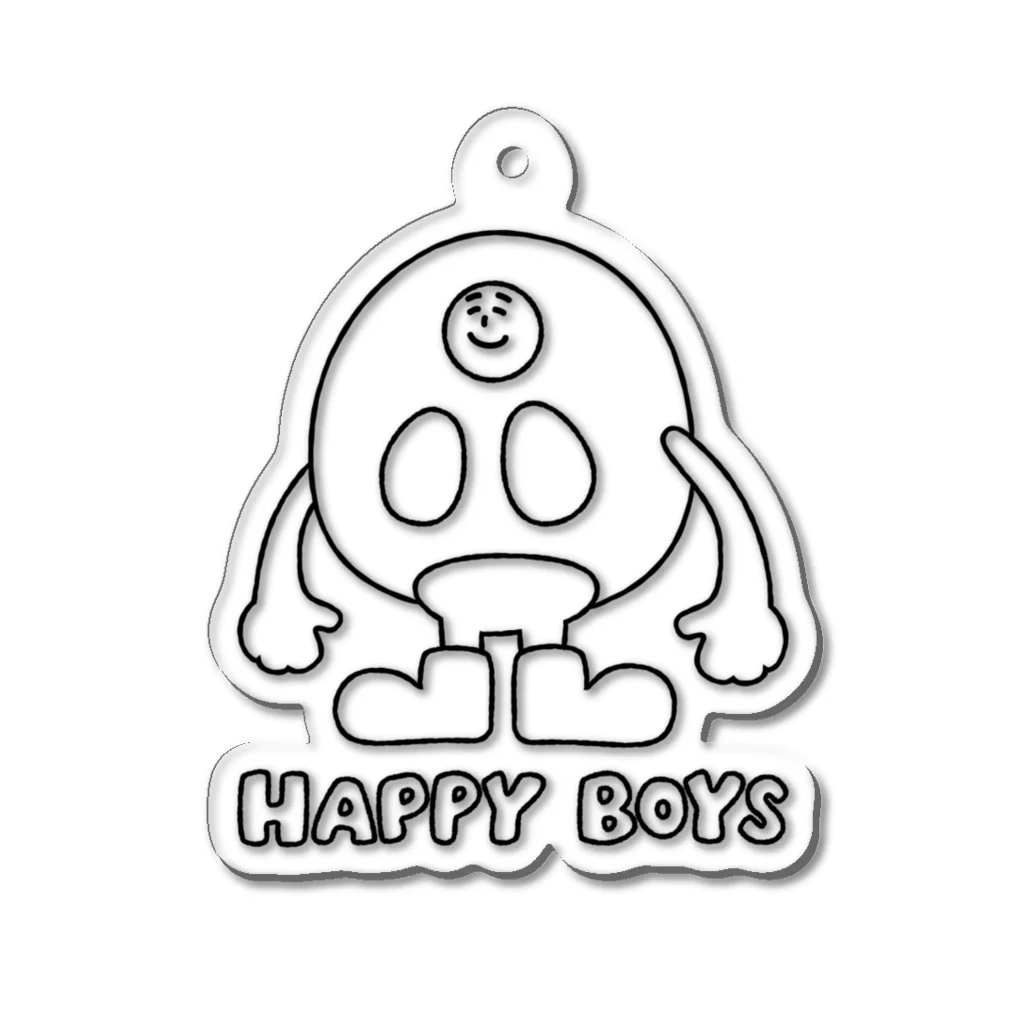  Happy Boys CollectionのHappy Boys Acrylic Key Chain