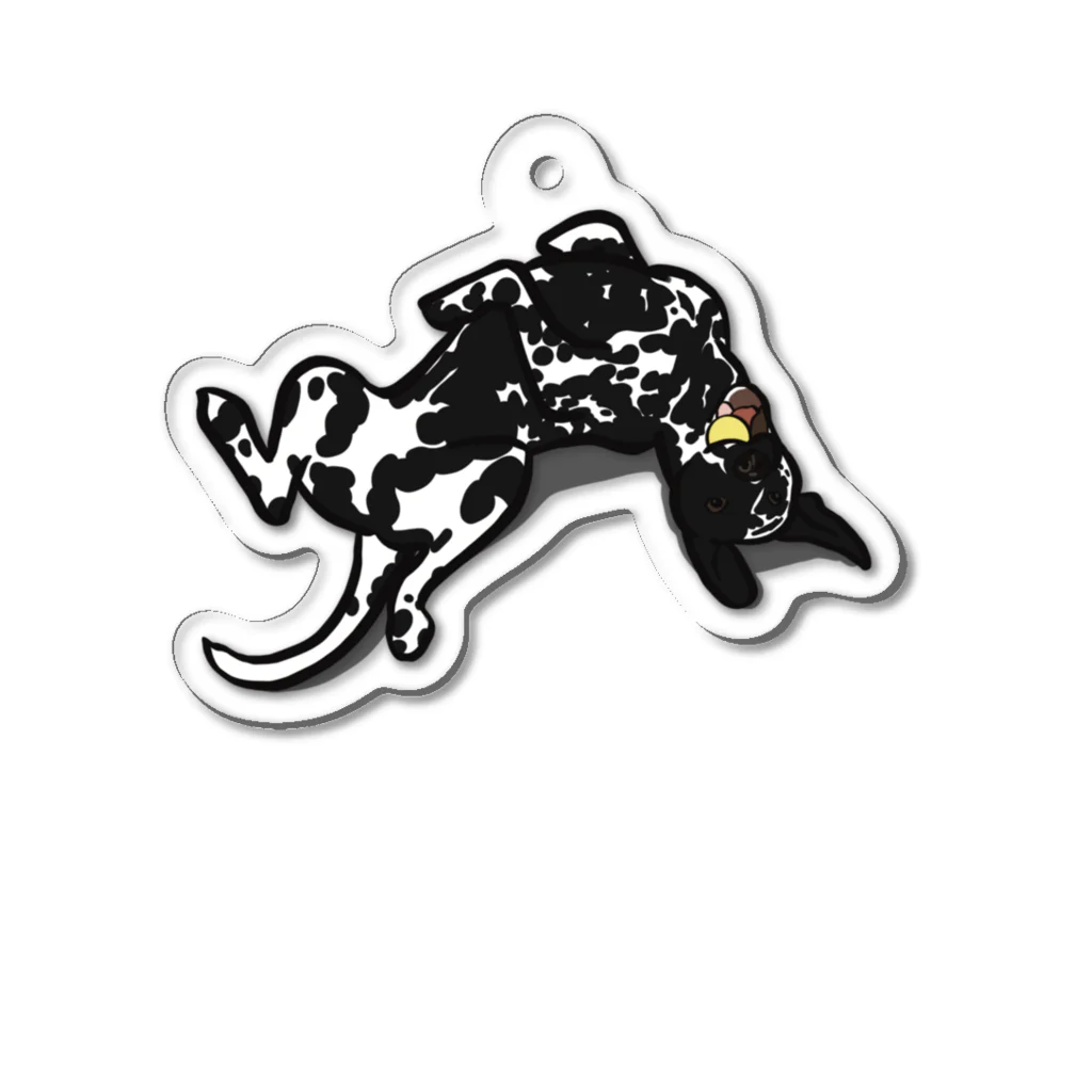 lily_dalmatianのMyuclanさん　キーホルダー Acrylic Key Chain