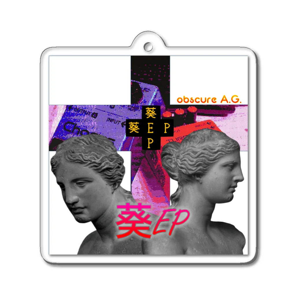 Plastic little girlのobscure A.G 葵EP Acrylic Key Chain