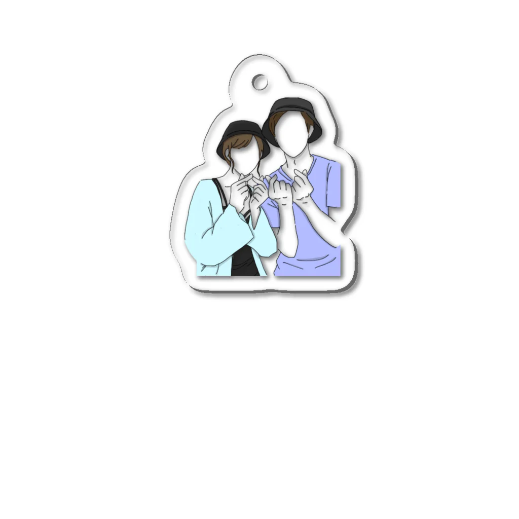 さあちのはい！笑って！ Acrylic Key Chain