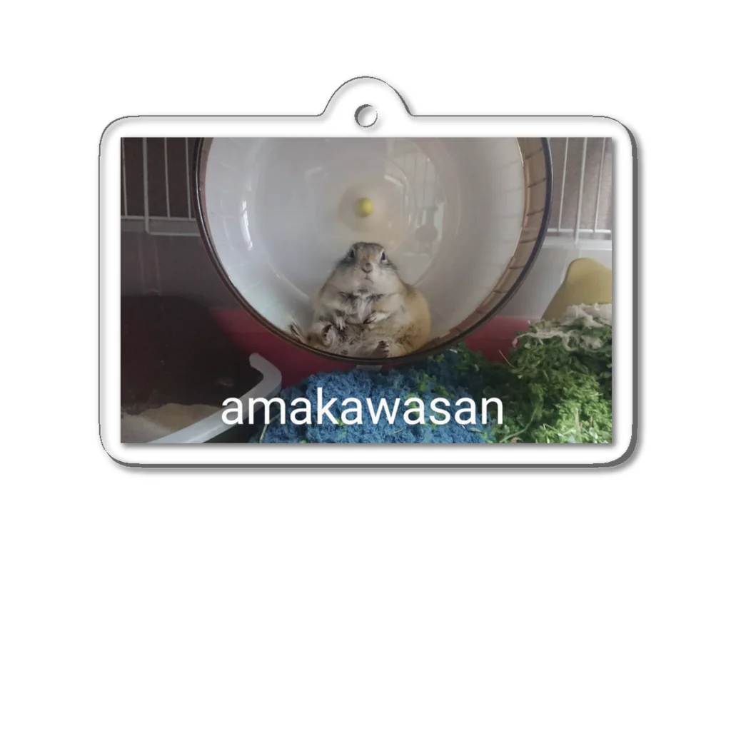 天川さん(amakawa-san)の焼きおにぎりの妖精 Acrylic Key Chain