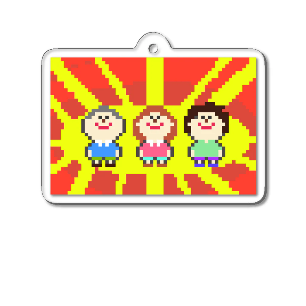 ドット絵のお店：Lily☺︎KGのWe are "Franky"!! Acrylic Key Chain