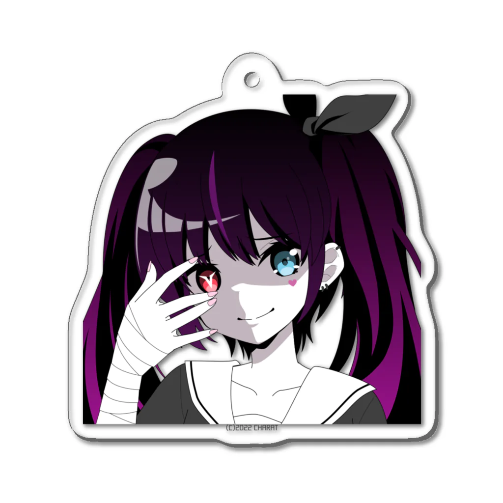 古戸のリカちゃんの厨二病ガール Acrylic Key Chain