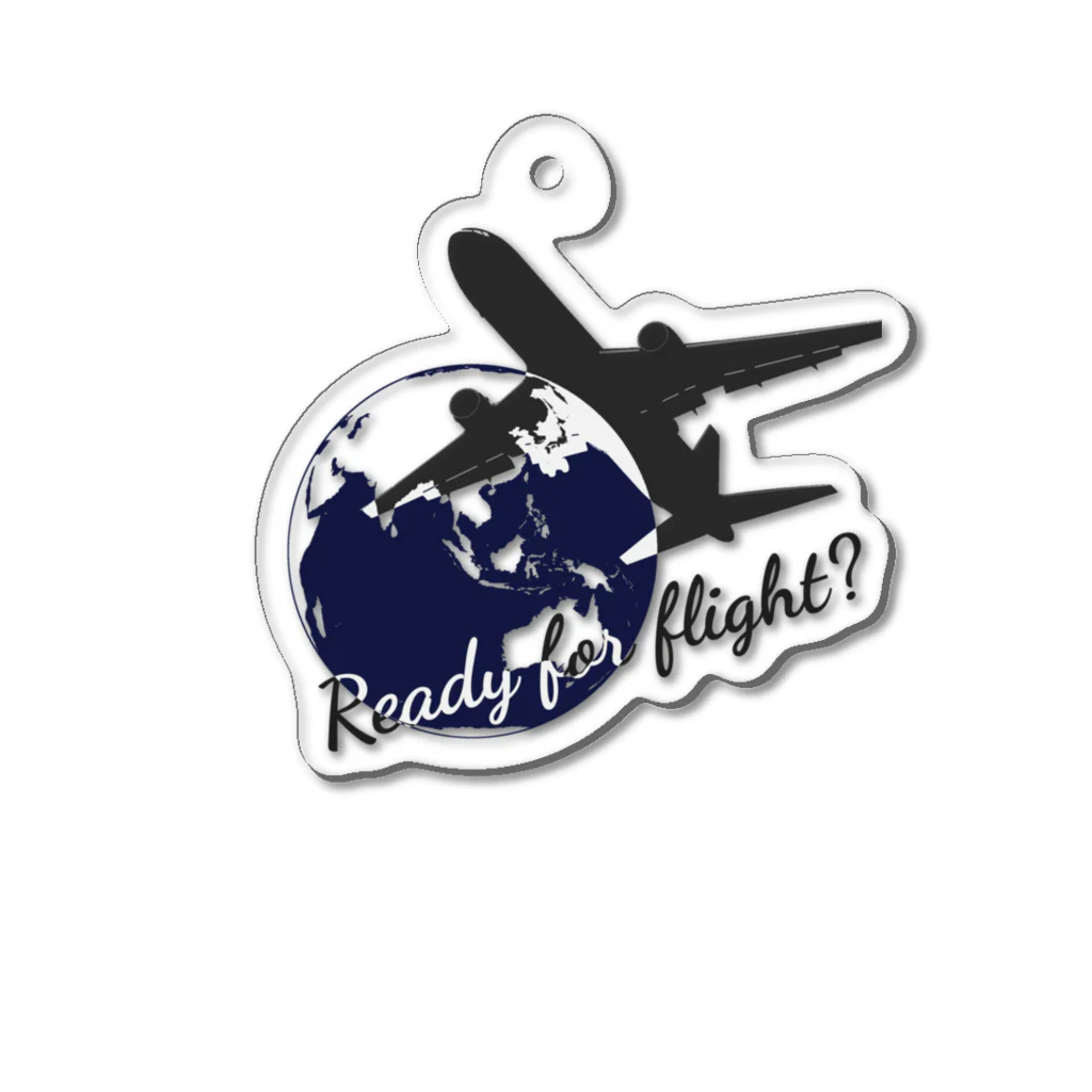 瀬戸急電鉄公式グッズショップのReady for flight? Acrylic Key Chain