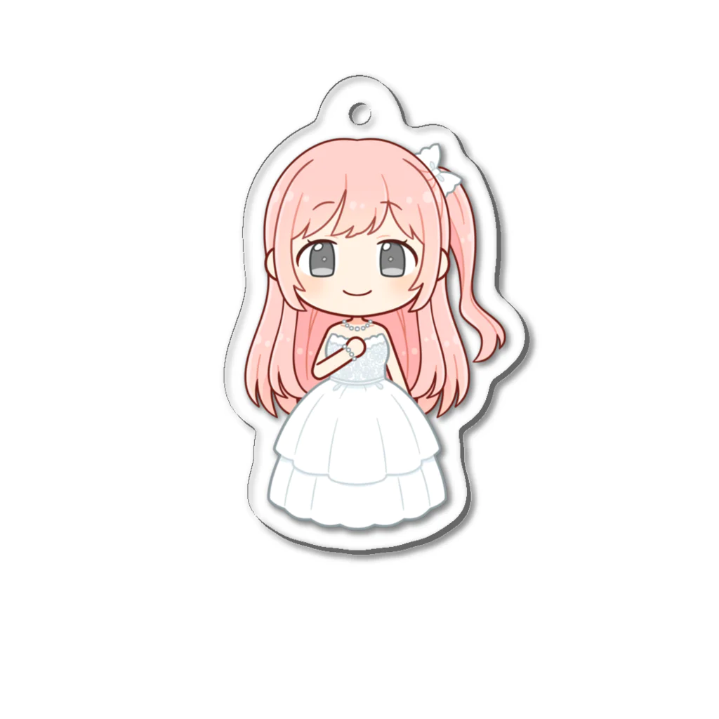 Yuki_murdermysteryのゆきちゃん Acrylic Key Chain