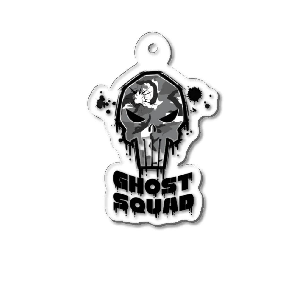 Ghost SquadのGhost Squad オリジナルロゴ Acrylic Key Chain