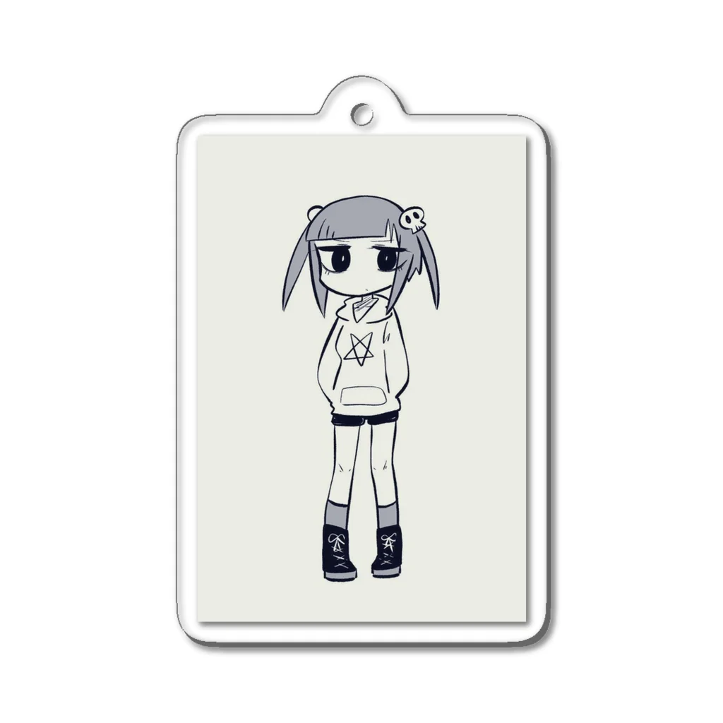 町田73のまちだちゃん① Acrylic Key Chain