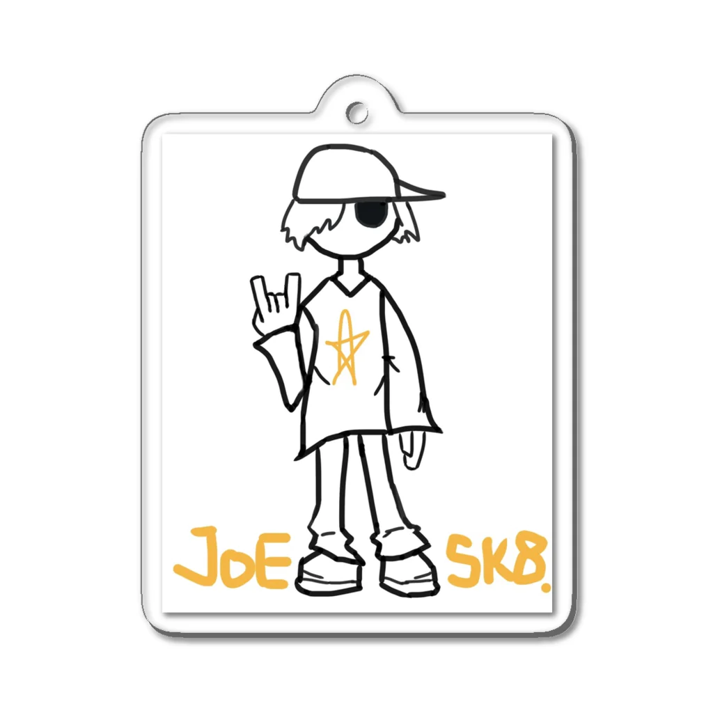 JOE-SK8 shopのSkater boiii Acrylic Key Chain