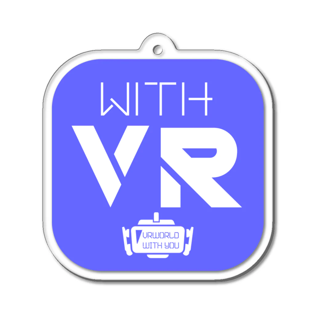 WithVRのWithVR　グッズ！ Acrylic Key Chain