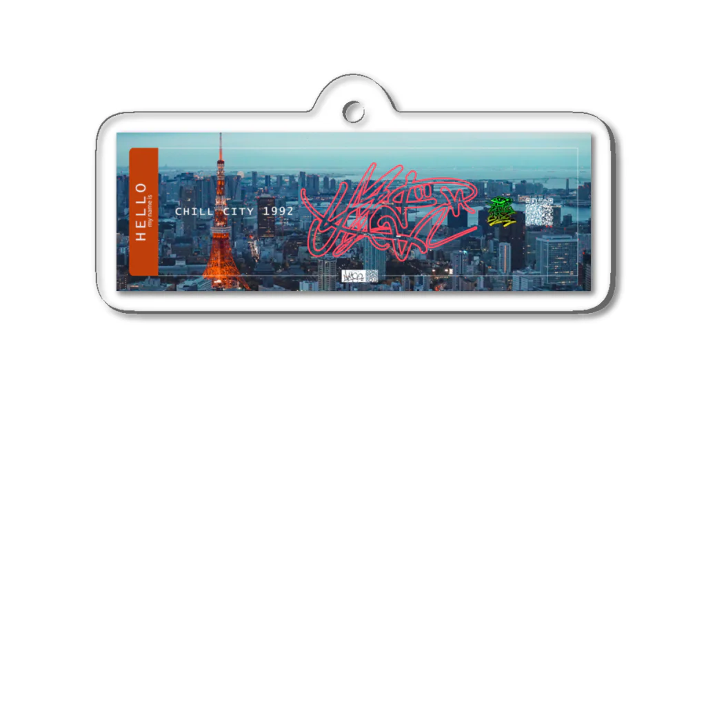 Sarbaqueのaki Acrylic Key Chain