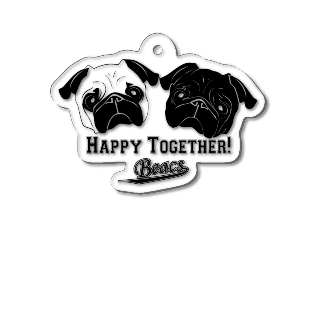 BEACSのHappy Together 2022 B アクリルキーホルダー