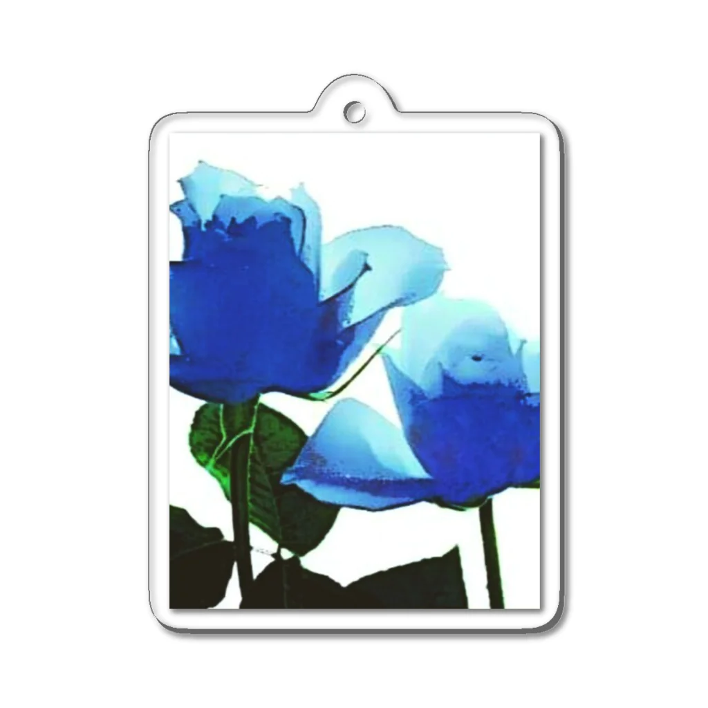 Anna’s galleryのBlue Rose アクリルキーホルダー