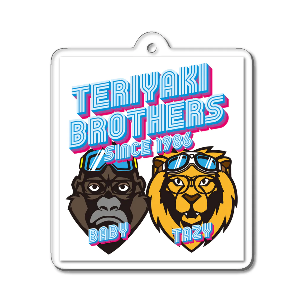 toymoonのTERIYAKI BROTHERS Acrylic Key Chain