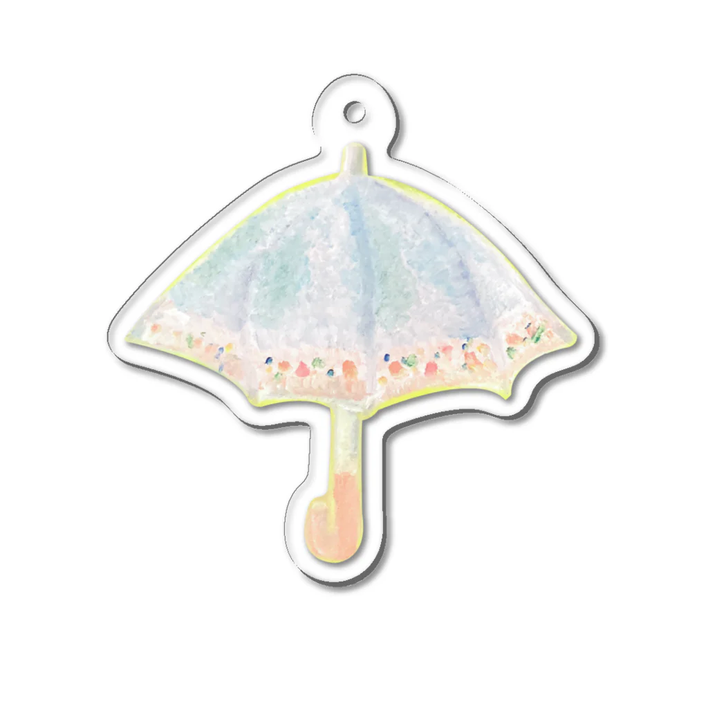 チカラisパワーの雨傘 Acrylic Key Chain