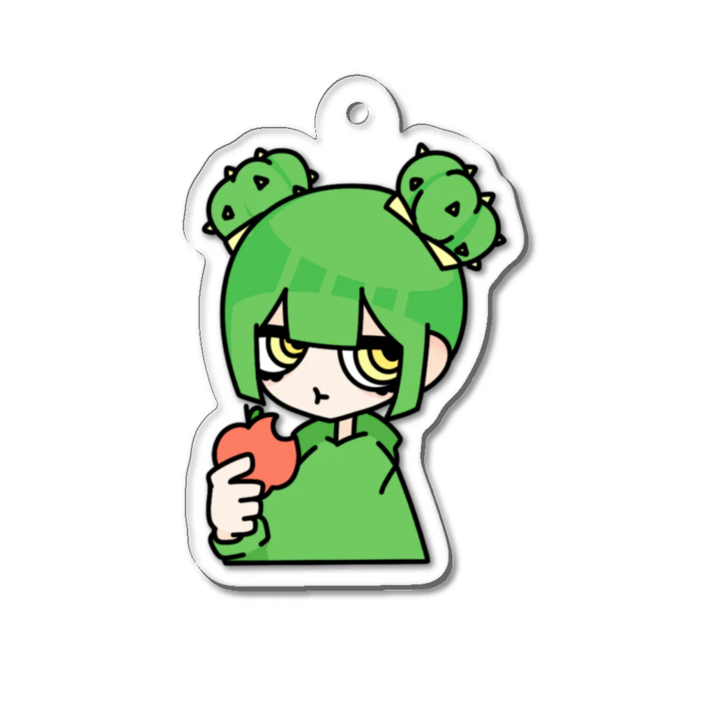 ぎうにう屋さんのさぼちゃん Acrylic Key Chain