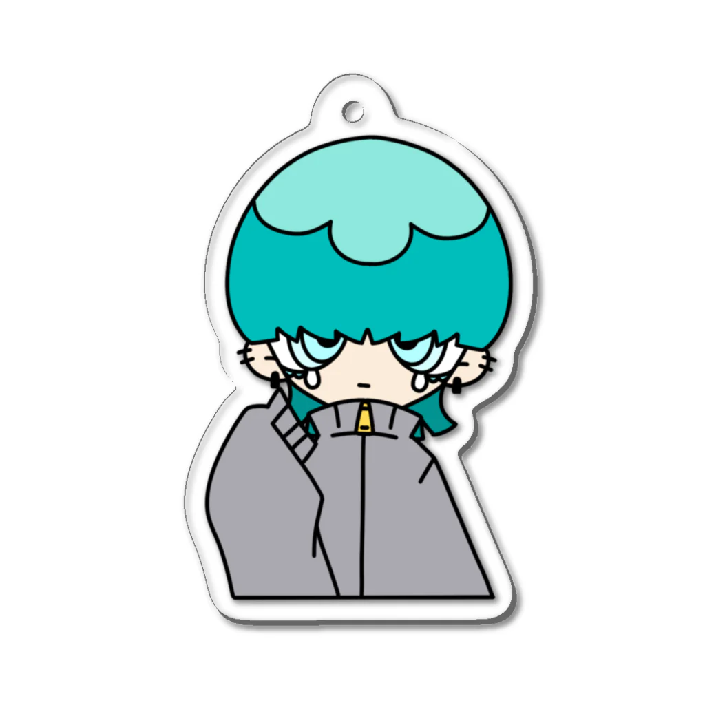 ぎうにう屋さんのくらげくん Acrylic Key Chain