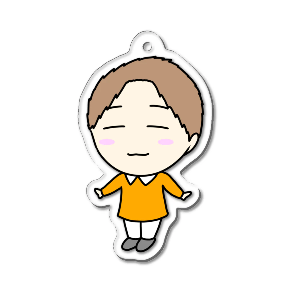 阿鳥誠のグッズ販売所のケンジくん Acrylic Key Chain