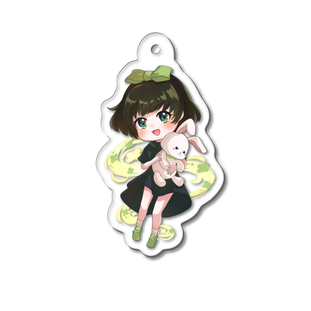 卯月 よつば🐰🍀の卯月よつば アクキー Acrylic Key Chain