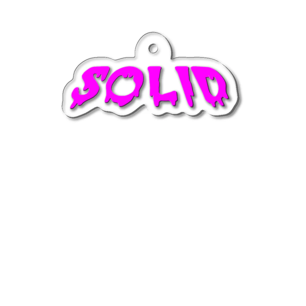 SOLIDのSOLIDキーホルダー Acrylic Key Chain