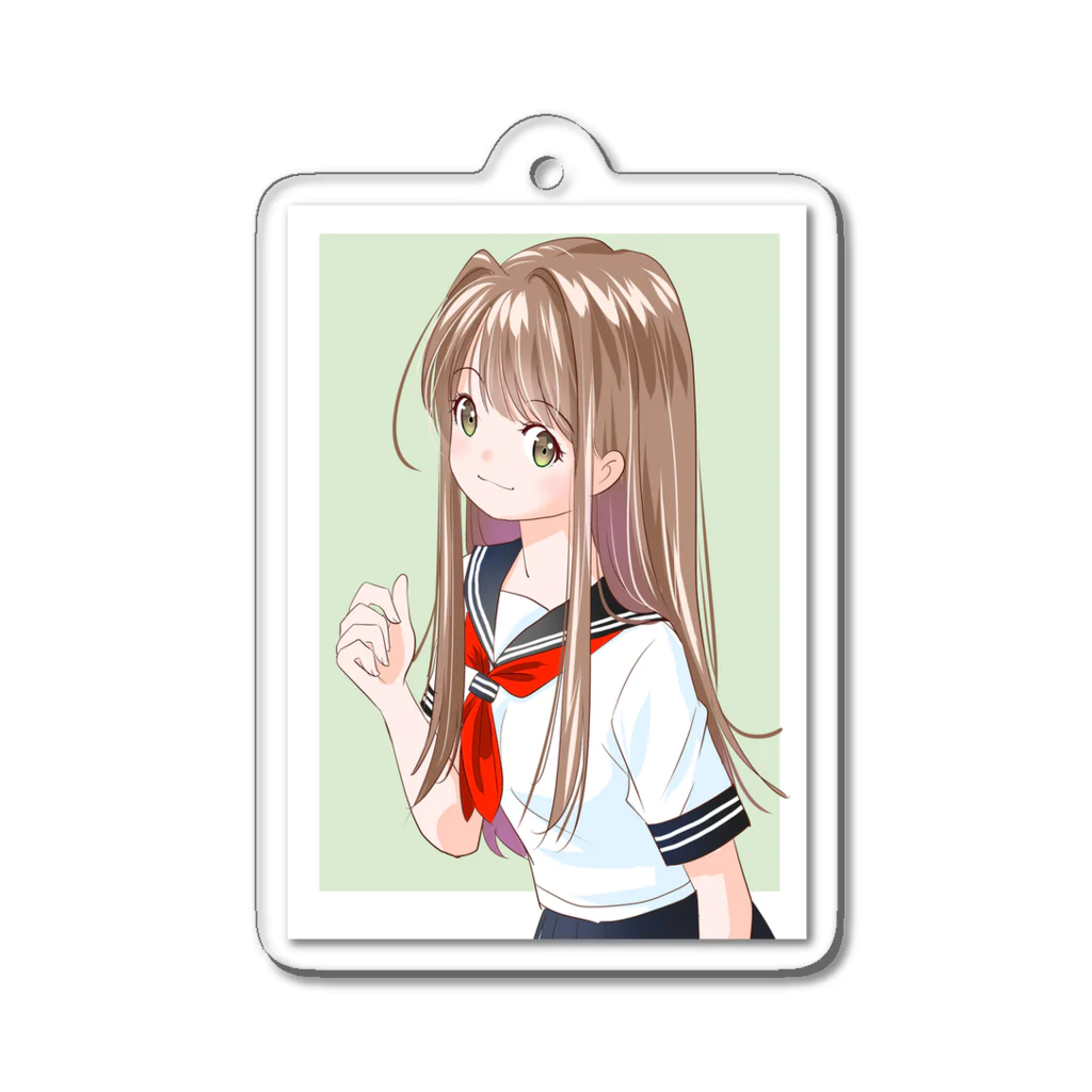 yanchikiのオリキャラグッズ店の畠山　日向 Acrylic Key Chain