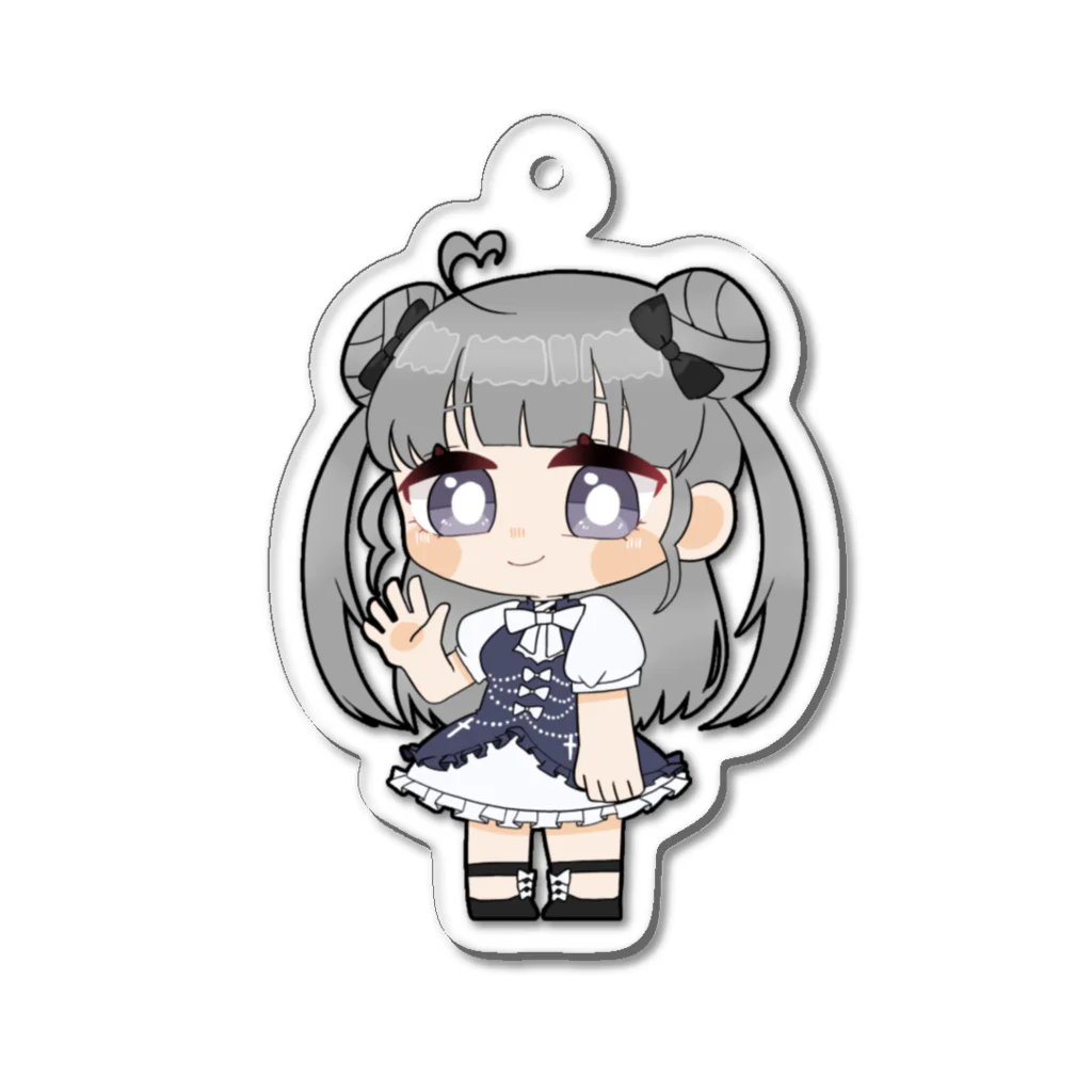 弐兎れぇな公式オンラインショップのハローなぁちゃん Acrylic Key Chain