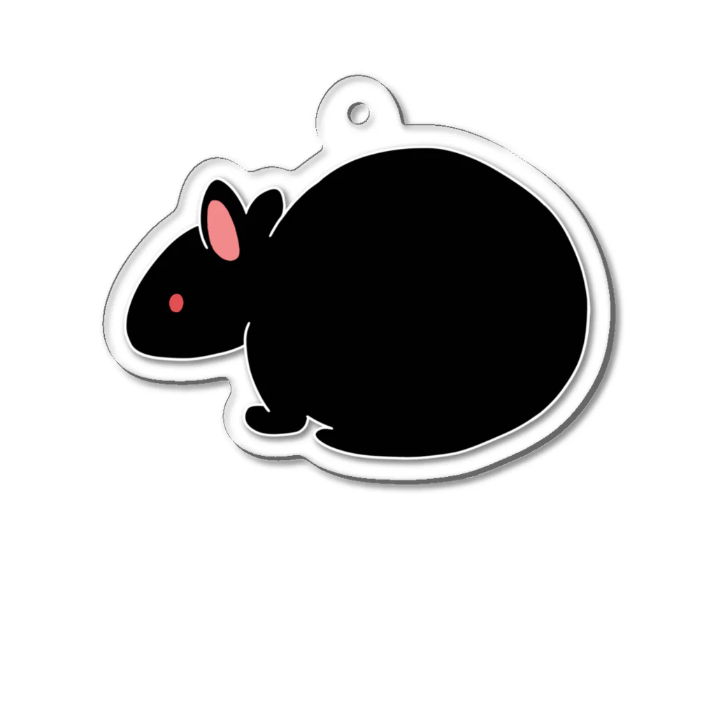 AMAMINのアマミノクロウサギ Acrylic Key Chain