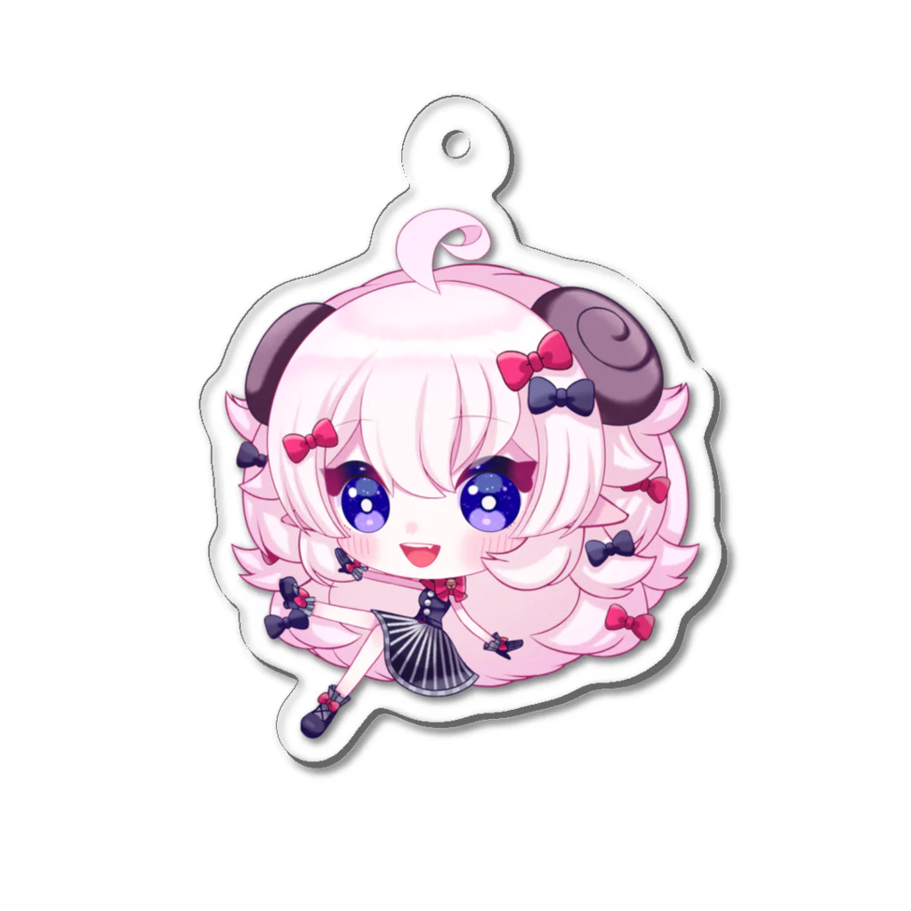 めぇちゃん🍽🐏のめぇホルダー Acrylic Key Chain