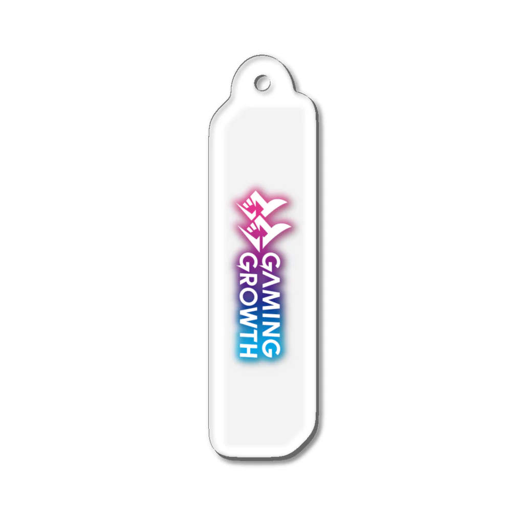 土屋李央のGaming BASE 番組グッズSHOPのGaming Growth アクリルキーホルダー（white long  ver） Acrylic Key Chain