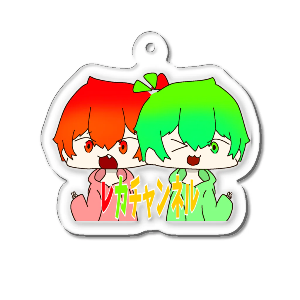 レカチャンネルのレカアクキー Acrylic Key Chain