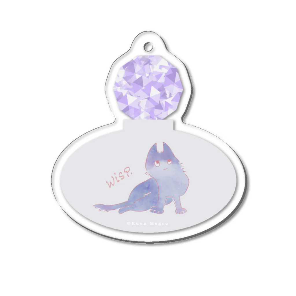 WISP.の虚無ネコ parfum Acrylic Key Chain