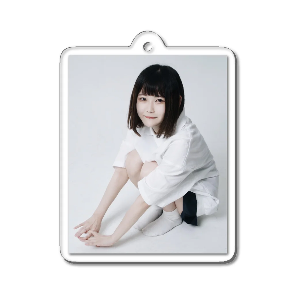 wanoのちょこんWN Acrylic Key Chain