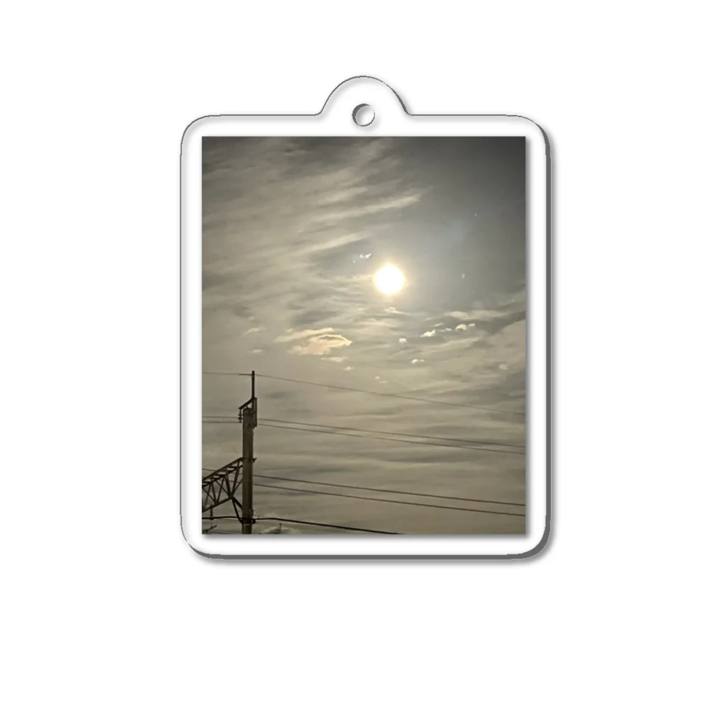 R_Ajisaiの明るい月 Acrylic Key Chain