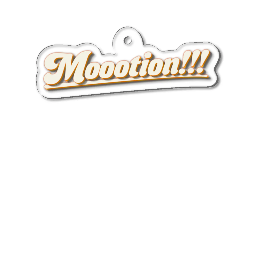 First Call Recordingsの中島雄士/Moootion!!! ロゴキーホルダー Acrylic Key Chain