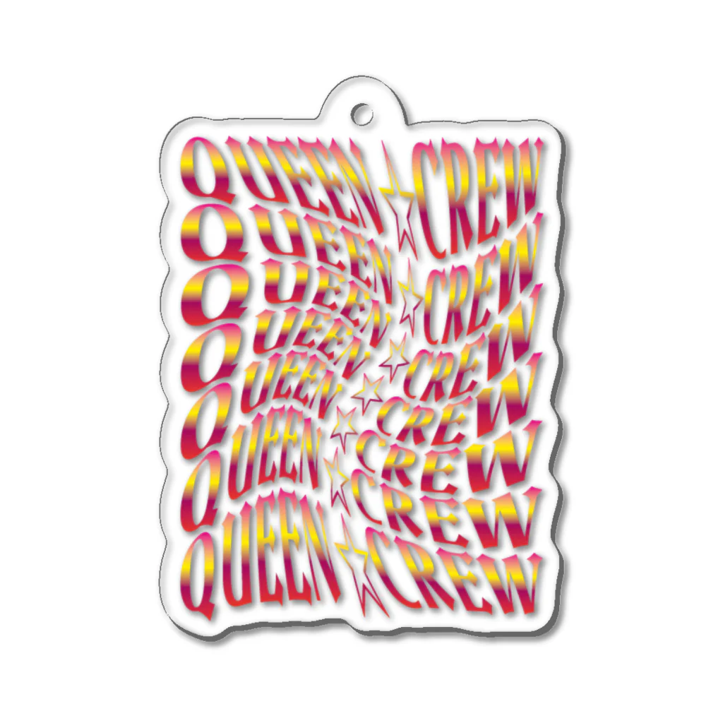 PURDEALAのQUEEN☆CREW Acrylic Key Chain