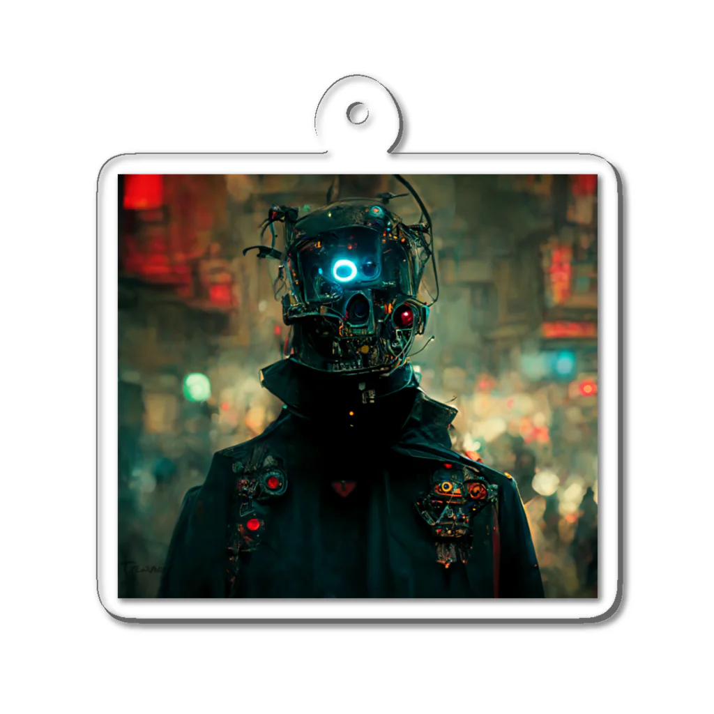 Transyのcyberpunk 1 Acrylic Key Chain